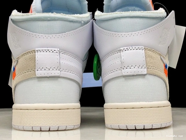 White Jordan Retro High Off-White Air AQ0818-100 1 0705